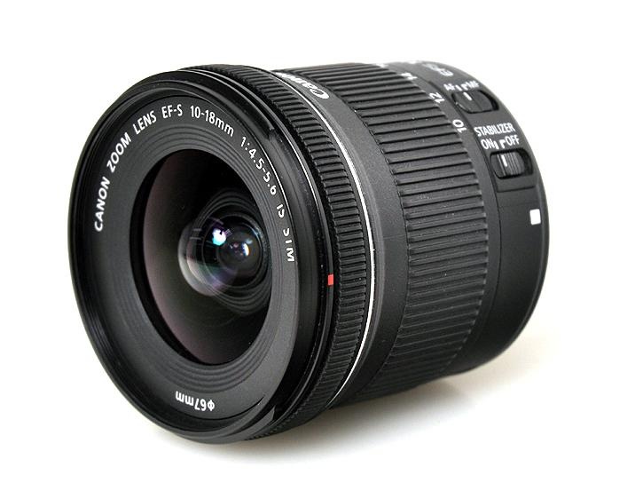 EF-S10-18mm F4.5-5.6 IS STM