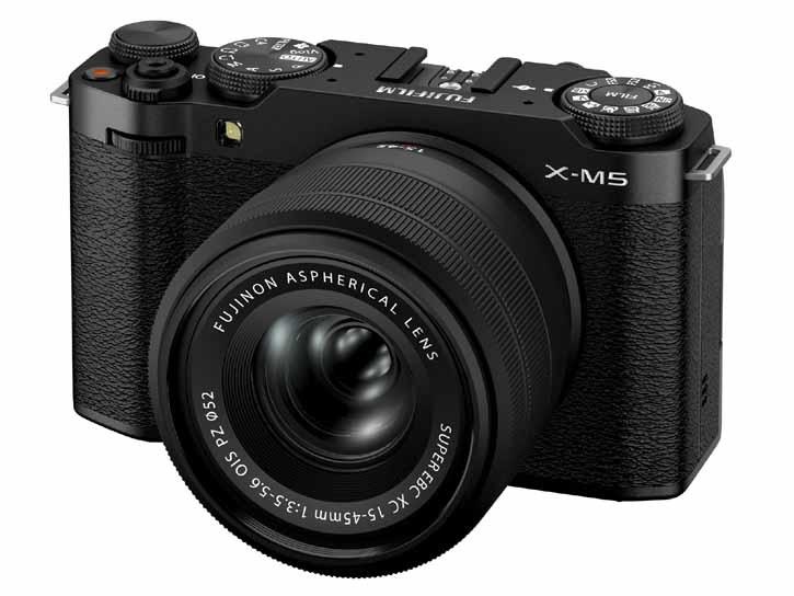 FUJIFILM X-M5  XC15-45mmF3.5-5.6 OIS PZレンズキット ブラック  新品 