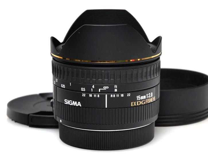 15mm F2.8 EX DG DIAGONAL FISHEYE  キヤノン EFマウント