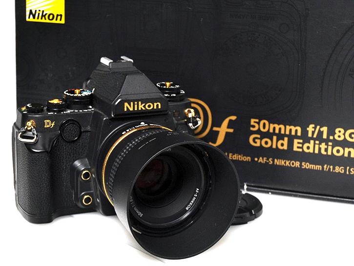 Df 50mm f/1.8G Special Gold Edition キット
