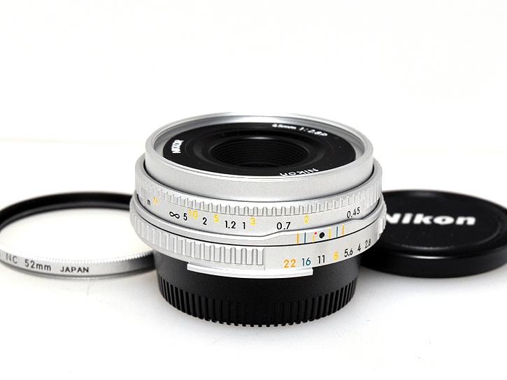 Ai45mm F2.8Pシルバー
