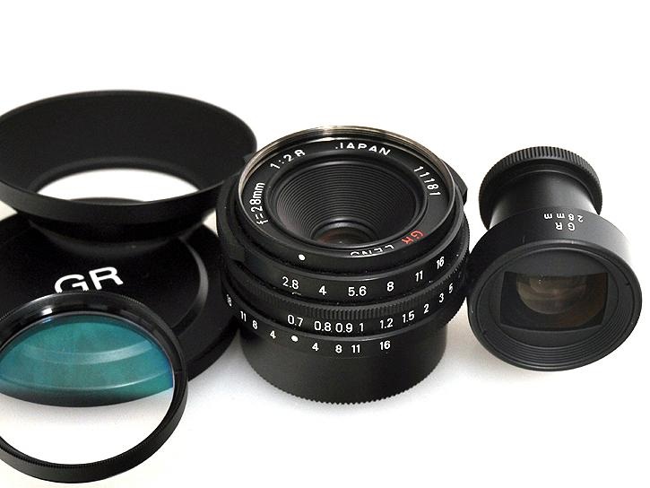 GR28mm F2.8 ブラック Lマウント