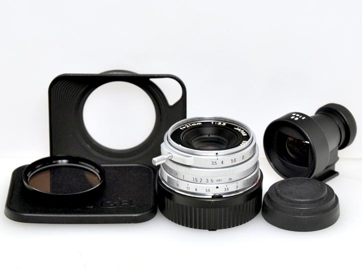 GR21mm F3.5 シルバー Lマウント