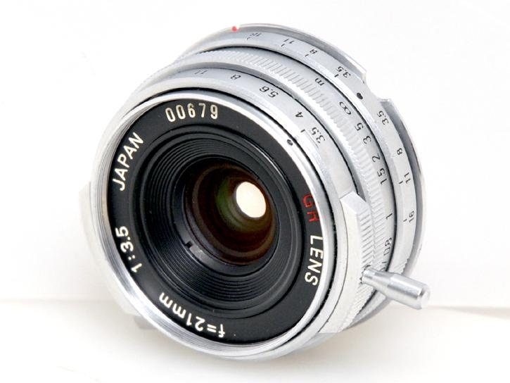 GR21mm F3.5 シルバー Lマウント