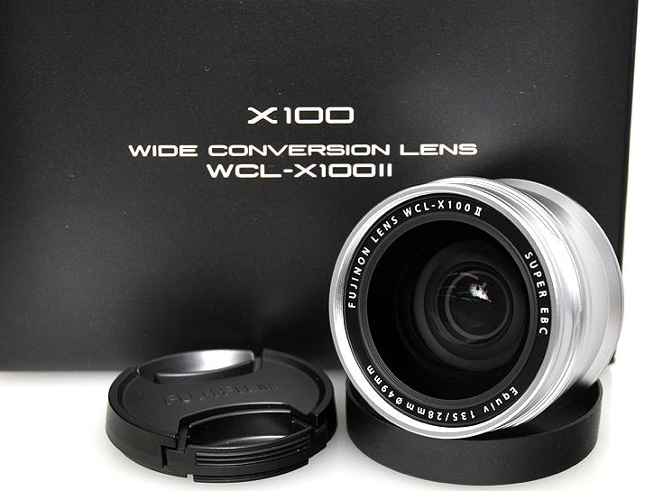 ワイドコンバージョンレンズ WCL-X100II シルバー