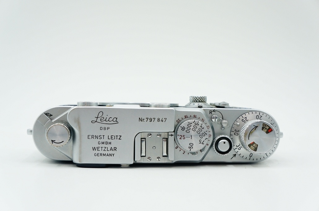 ライカ IIIf ボディ レッドシンクロ・セルフタイマー付【中古管理番号：A0323】