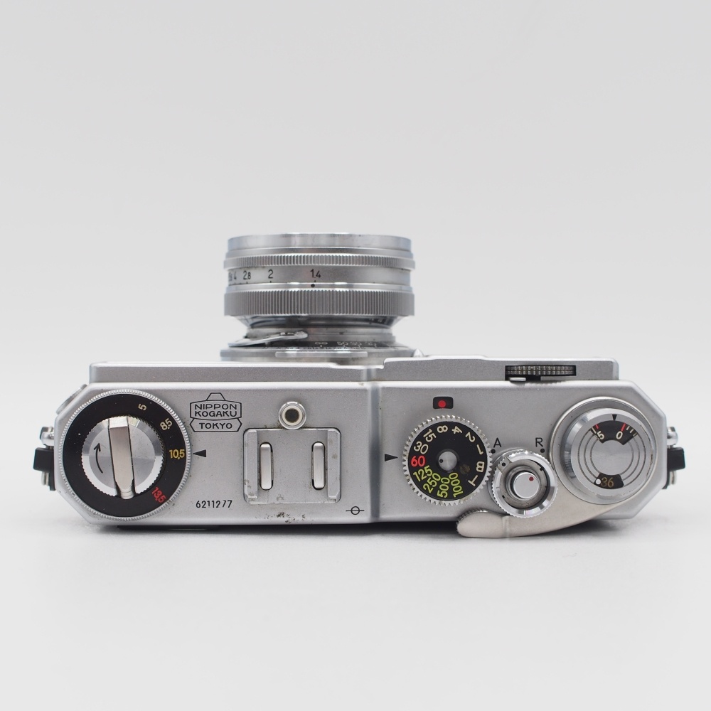 ニコン SP（布幕）ニッコール 5cm F1.4【中古管理番号：T0166】