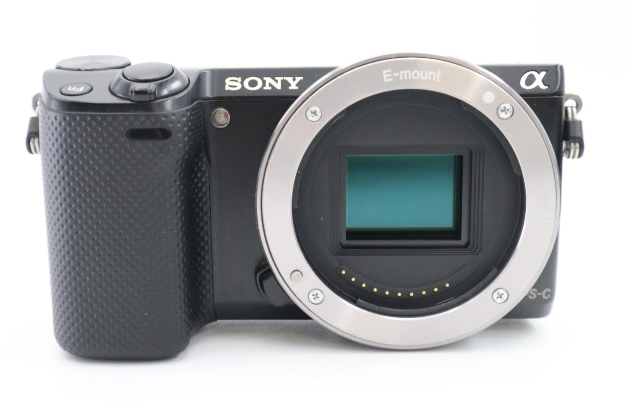 α NEX‐5R ブラックボディ ミラーレス + E PZ 16‐50mm F/3.5‐5.6 OSS レンズ