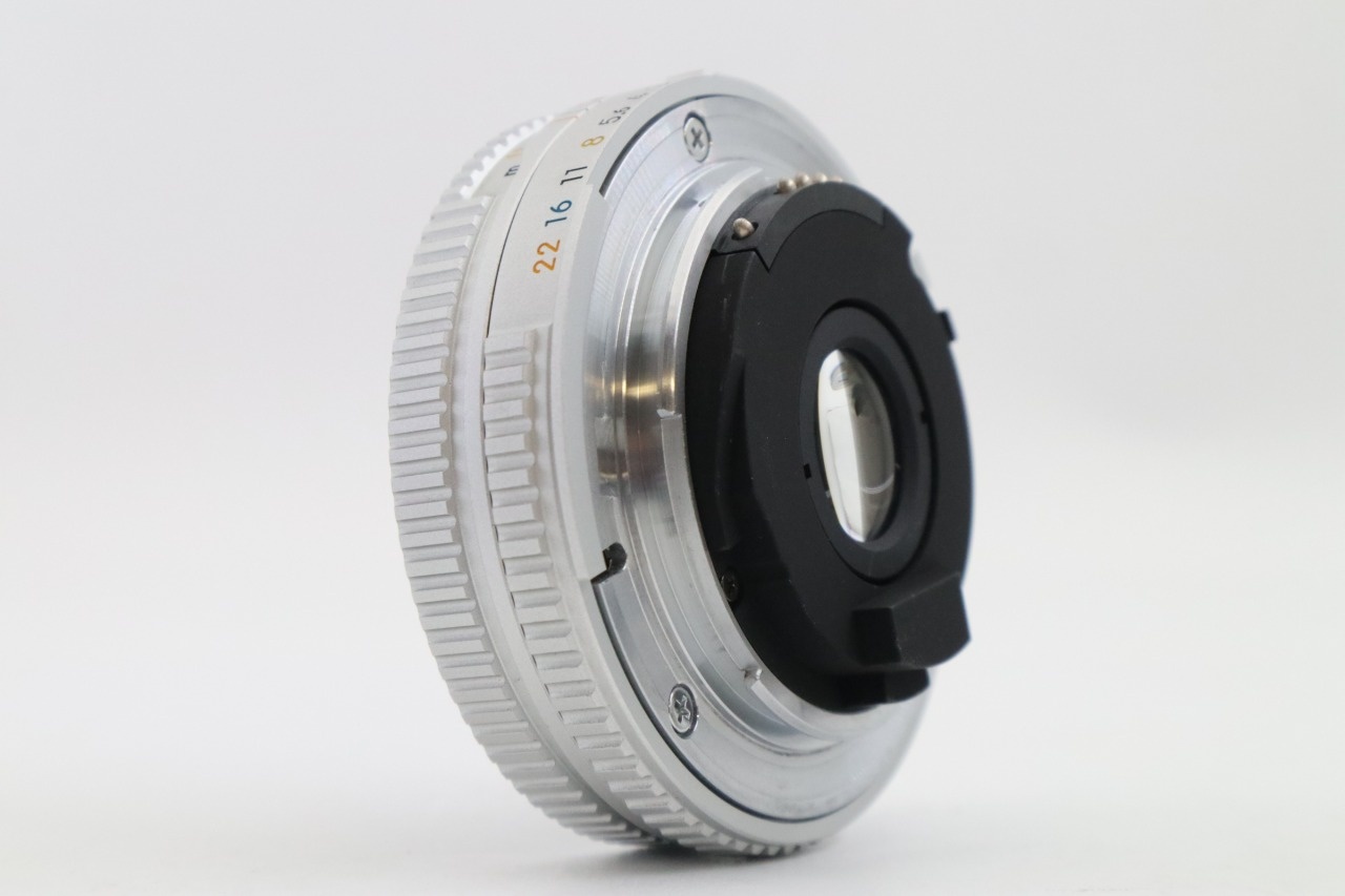 NIKKOR 45mm F/2.8 P シルバー パンケーキレンズ MF