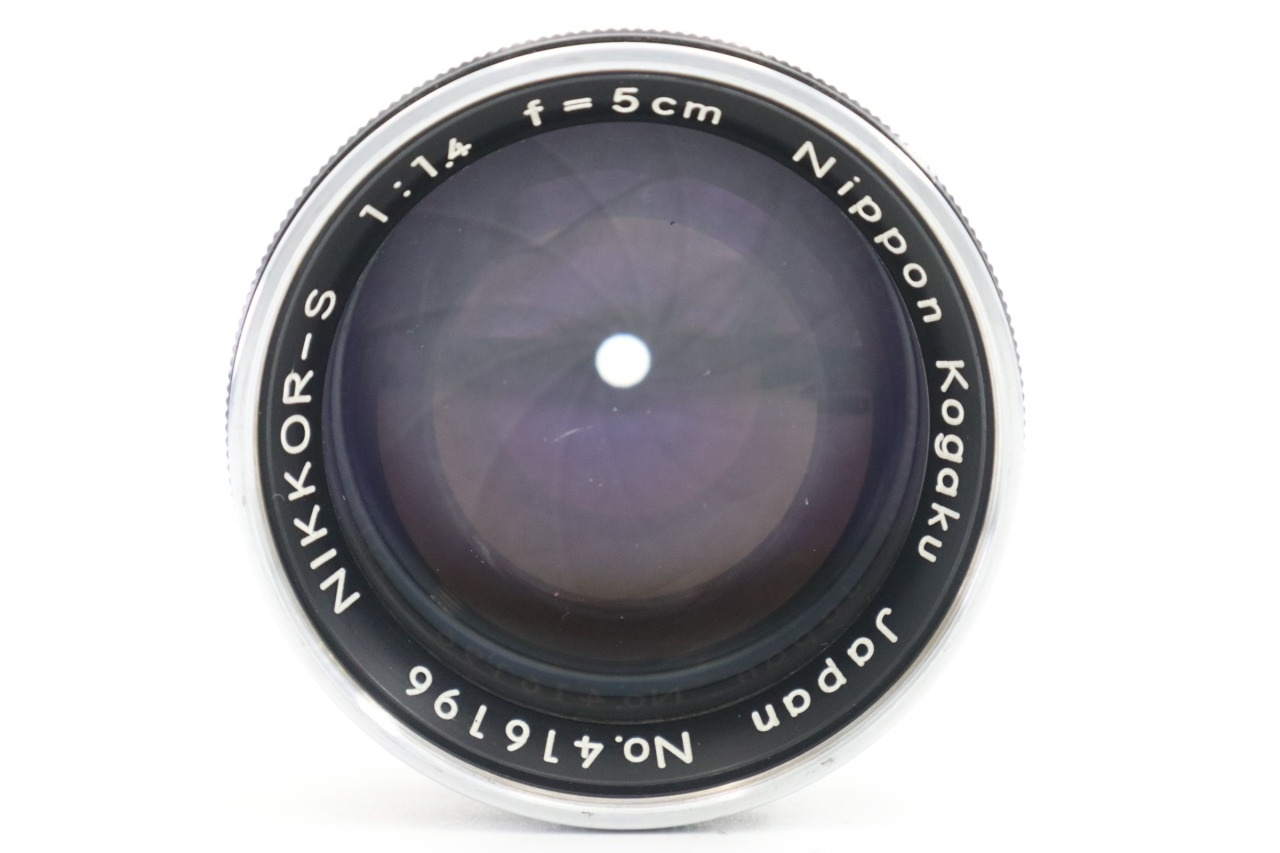 NIKKOR-S 50mm F/1.4 Sマウント MF