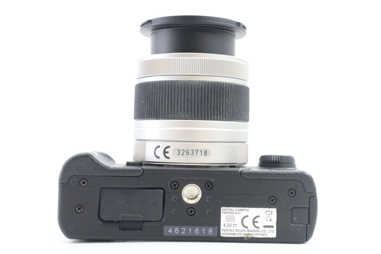 Q10 ブラックボディ ミラーレス + SMC 5-15mm F/2.8-4.5 ED AL IF レンズ
