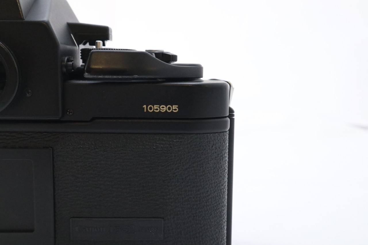 Canon   New F-1 ブラックボディ MF