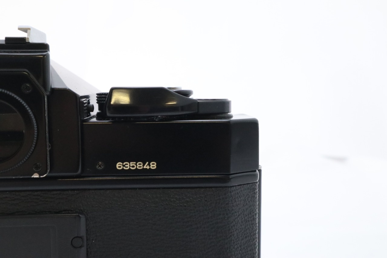 Canon   F-1 ブラックボディ MF