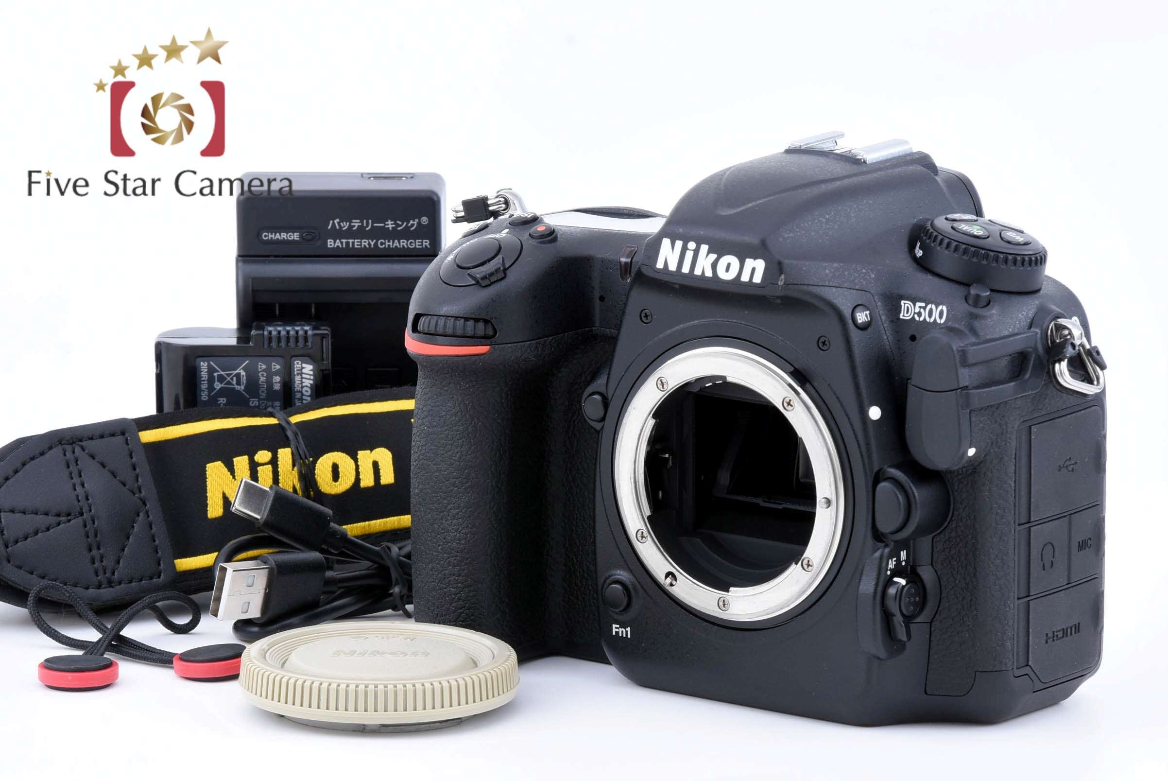 【中古】Nikon ニコン D500 デジタル一眼レフカメラ