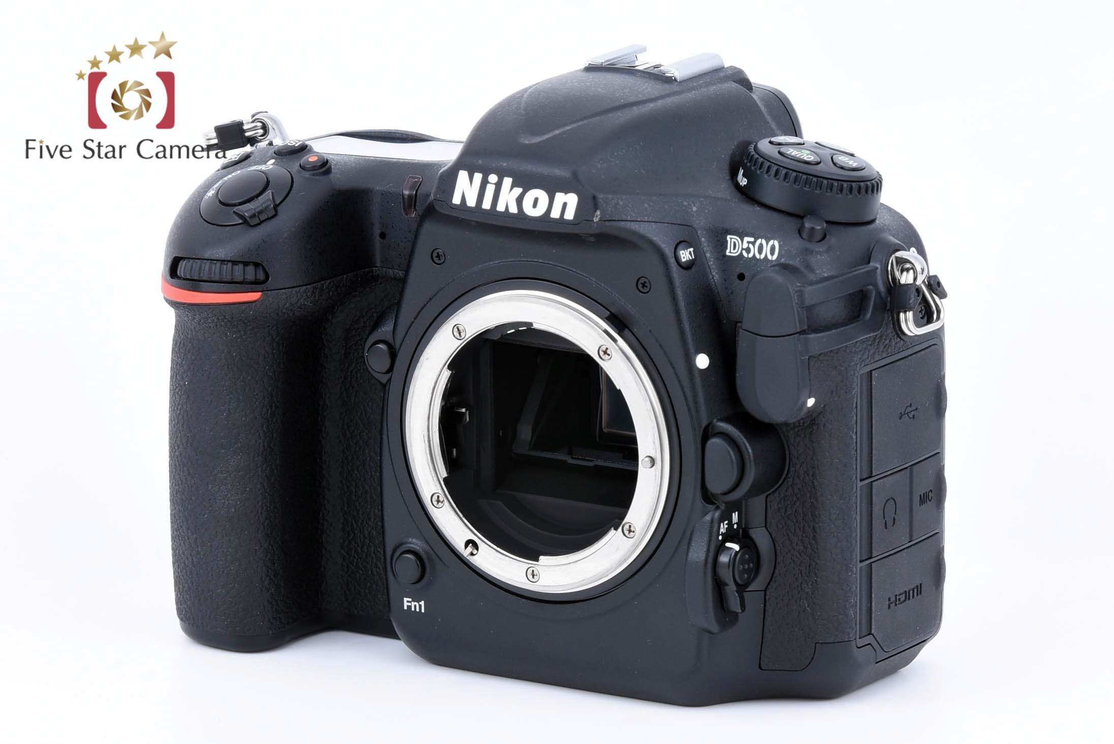 【中古】Nikon ニコン D500 デジタル一眼レフカメラ