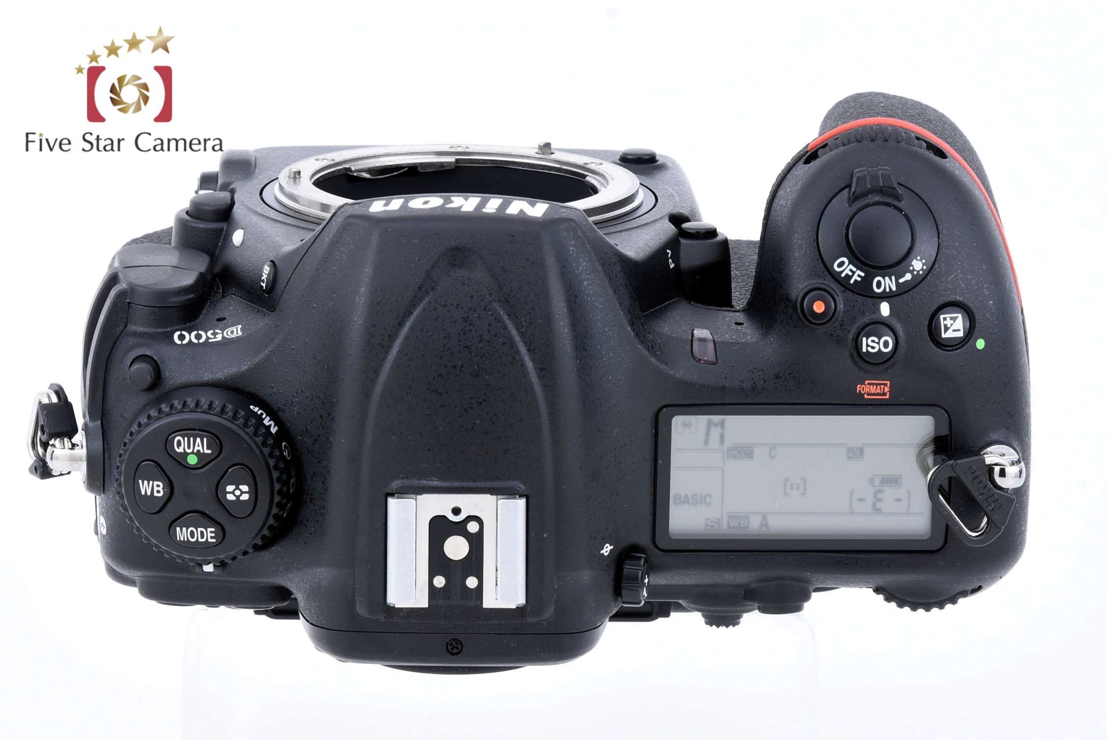 【中古】Nikon ニコン D500 デジタル一眼レフカメラ