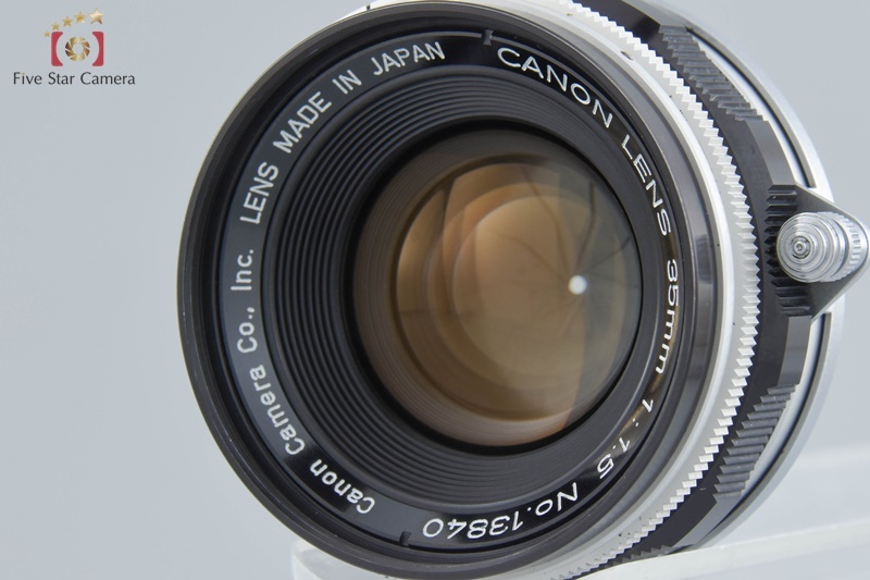 【中古】Canon キヤノン 35mm f/1.5 L39 ライカスクリューマウント