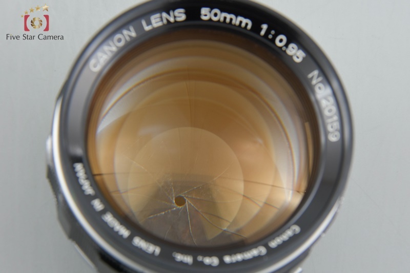 【中古】Canon キヤノン 50mm f/0.95 2025.2月オーバーホール済み