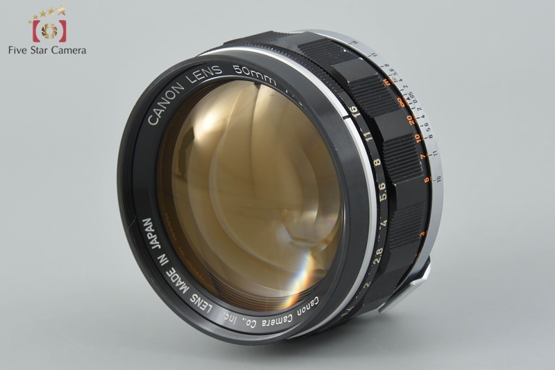 【中古】Canon キヤノン 50mm f/0.95 2025.2月オーバーホール済み