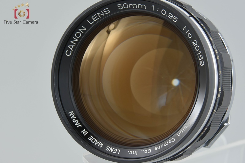 【中古】Canon キヤノン 50mm f/0.95 2025.2月オーバーホール済み