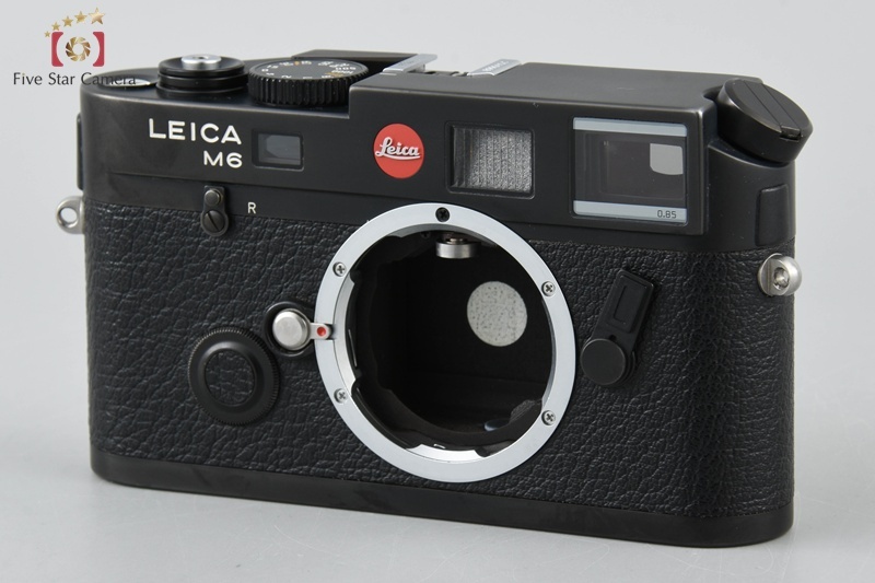 【中古】Leica ライカ M6 TTL 0.85 ブラック レンジファインダーフィルムカメラ 元箱付き