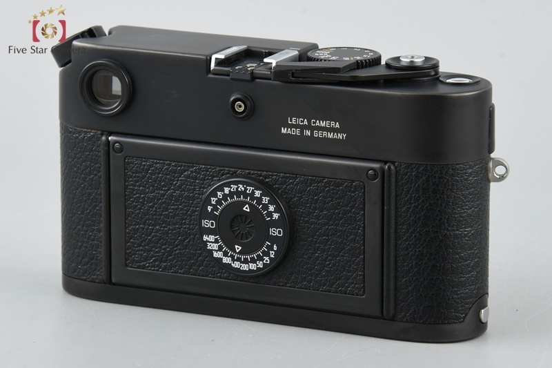 【中古】Leica ライカ M6 TTL 0.85 ブラック レンジファインダーフィルムカメラ 元箱付き