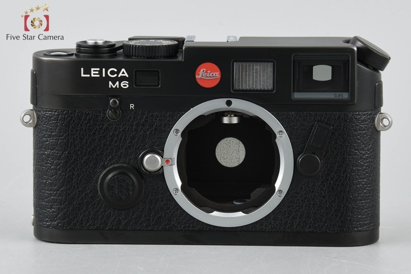 【中古】Leica ライカ M6 TTL 0.85 ブラック レンジファインダーフィルムカメラ 元箱付き