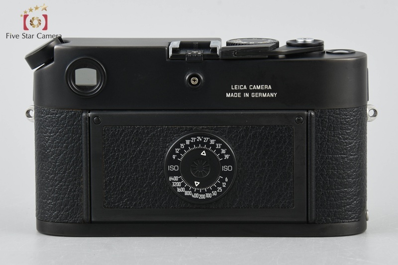 【中古】Leica ライカ M6 TTL 0.85 ブラック レンジファインダーフィルムカメラ 元箱付き