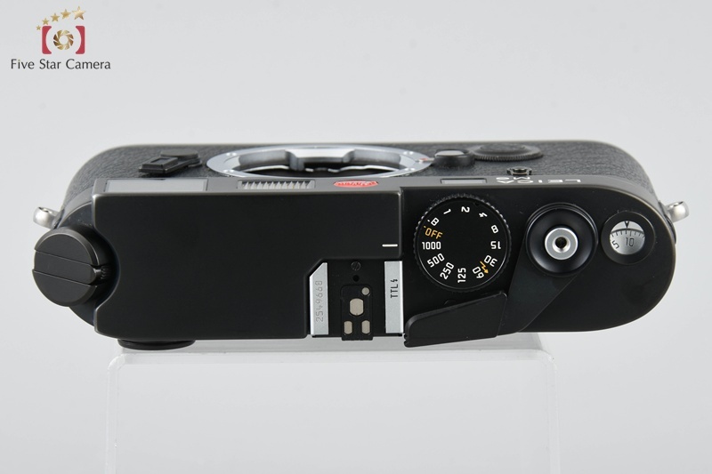 【中古】Leica ライカ M6 TTL 0.85 ブラック レンジファインダーフィルムカメラ 元箱付き