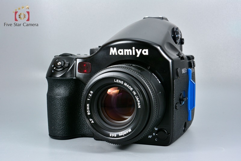 【中古】Mamiya マミヤ 645 AFD + 645 AF 80mm f/2.8