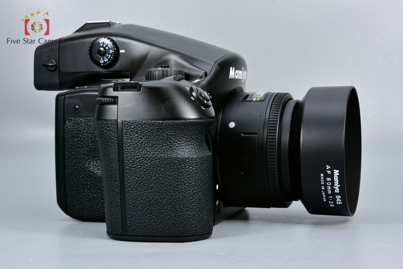 【中古】Mamiya マミヤ 645 AFD + 645 AF 80mm f/2.8