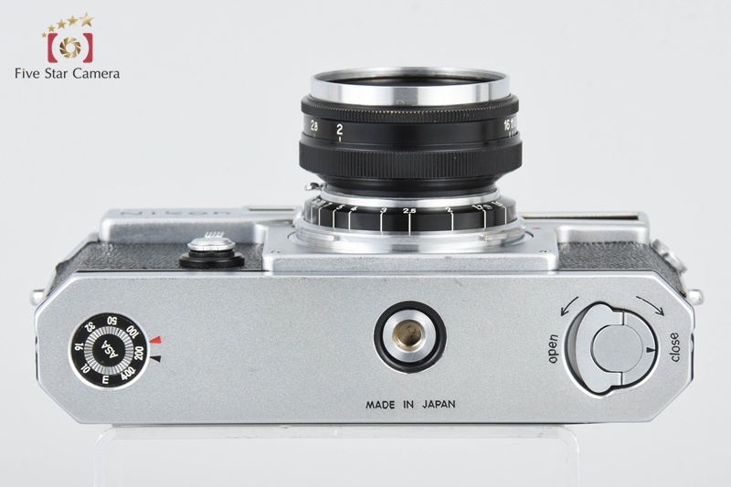 【中古】Nikon ニコン SP チタン幕 後期 + NIKKOR-H.C 50mm f/2 2025.4月オーバーホール済み