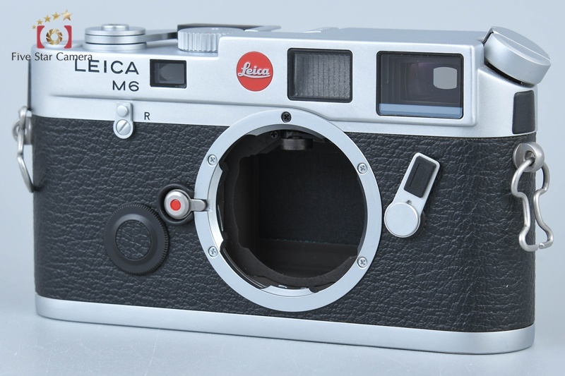 【中古】Leica ライカ M6 シルバークローム レンジファインダーフィルムカメラ
