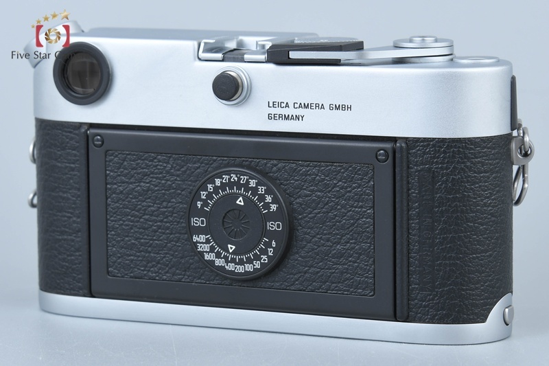 【中古】Leica ライカ M6 シルバークローム レンジファインダーフィルムカメラ