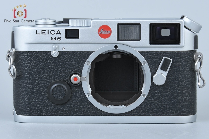 【中古】Leica ライカ M6 シルバークローム レンジファインダーフィルムカメラ
