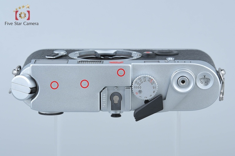【中古】Leica ライカ M6 シルバークローム レンジファインダーフィルムカメラ