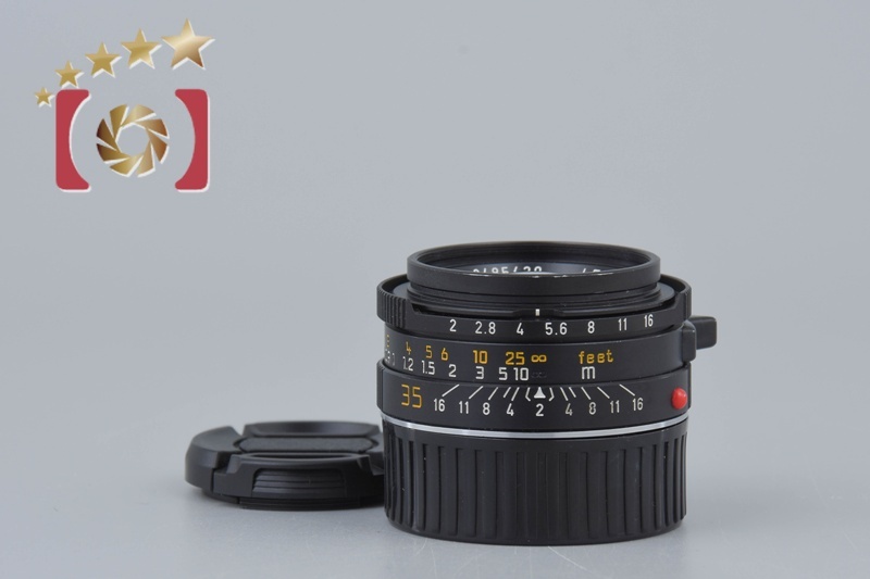 【中古】Leica ライカ SUMMICRON-M 35mm f/2 E39 第4世代 ブラック
