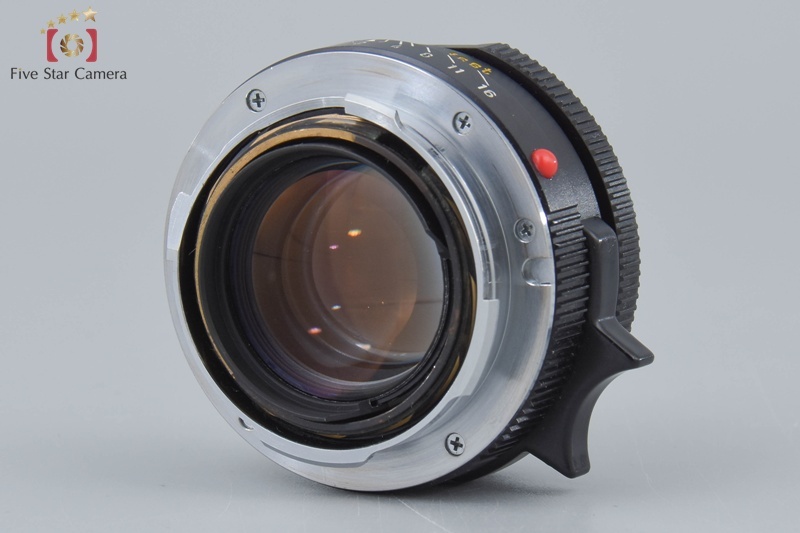 【中古】Leica ライカ SUMMICRON-M 35mm f/2 E39 第4世代 ブラック