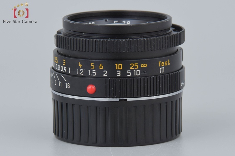 【中古】Leica ライカ SUMMICRON-M 35mm f/2 E39 第4世代 ブラック