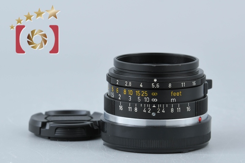 【中古】Leica ライカ SUMMICRON 35mm f/2 第3世代 ライカMマウント カナダ製