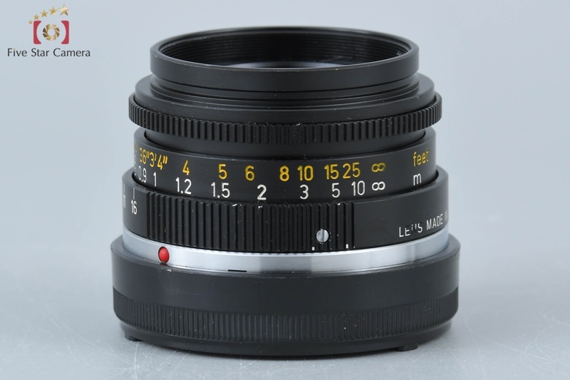 【中古】Leica ライカ SUMMICRON 35mm f/2 第3世代 ライカMマウント カナダ製