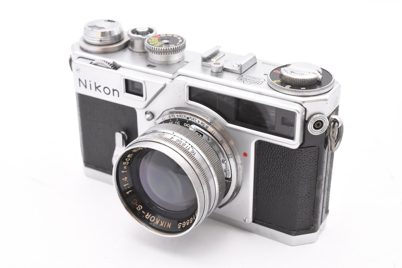 SP シルバーボディ   + NIKKOR-S.C 5cm 50mm F/1.4 MFレンズ