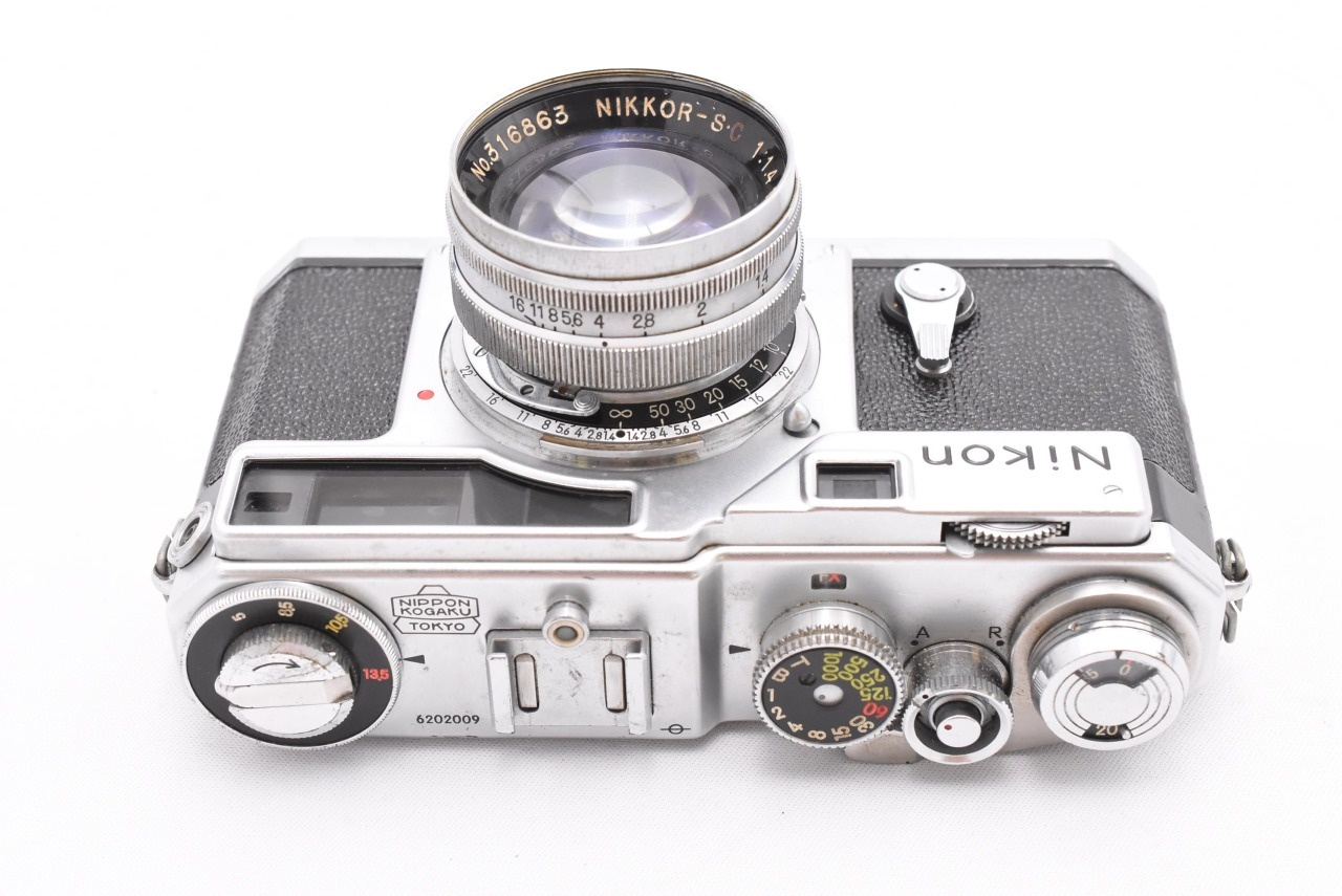 SP シルバーボディ   + NIKKOR-S.C 5cm 50mm F/1.4 MFレンズ