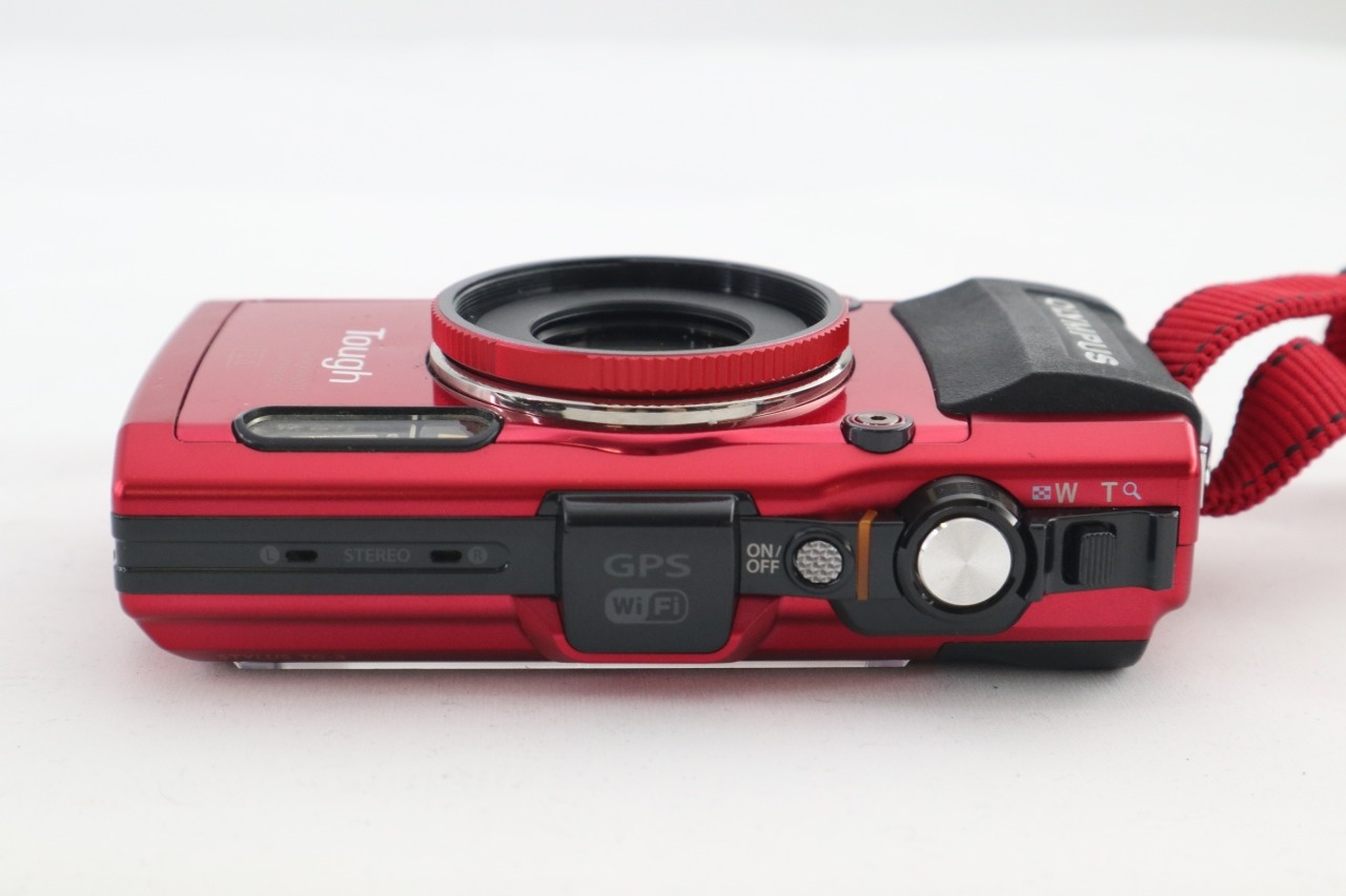 Stylus Tough TG-3 レッドボディ  + FISHEYE CONVERTER FCON-T01