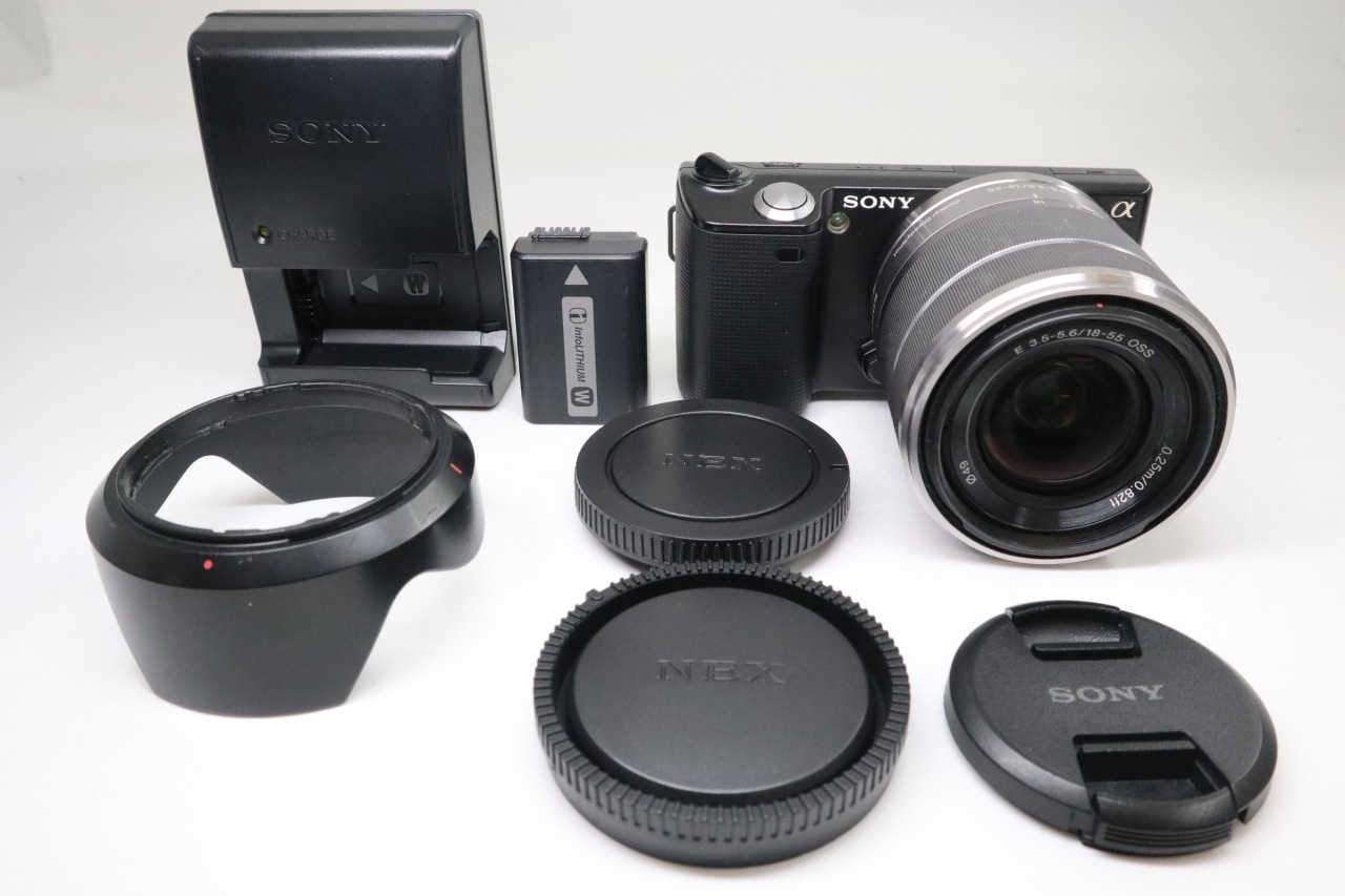 α Alpha NEX-5 ブラックボディ ミラーレス + E 18-55mm F/3.5-5.6 OSS