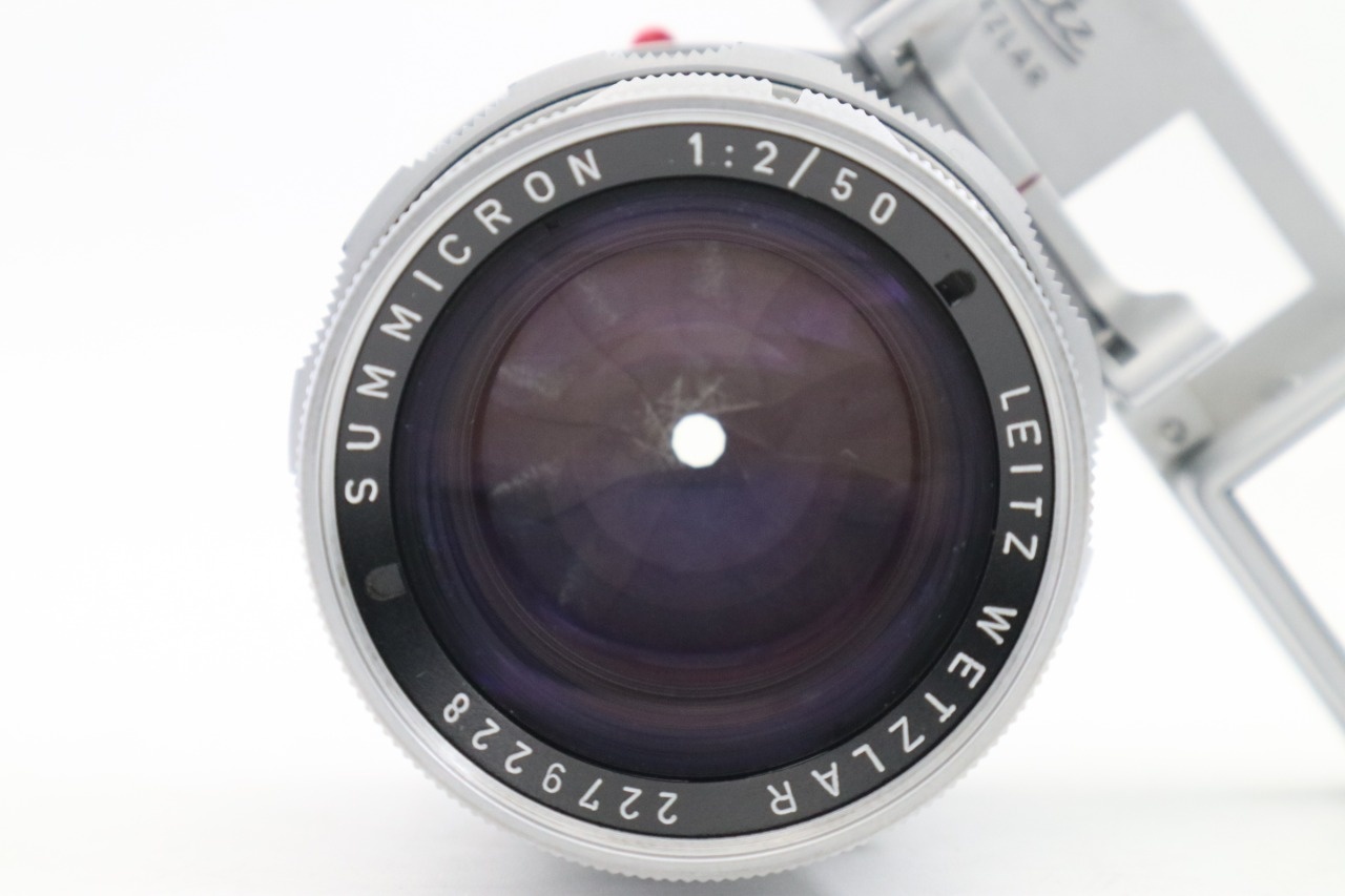 LEITZ WETZLAR SUMMICRON ズミクロン 50mm F/2 Mマウント MF メガネ付
