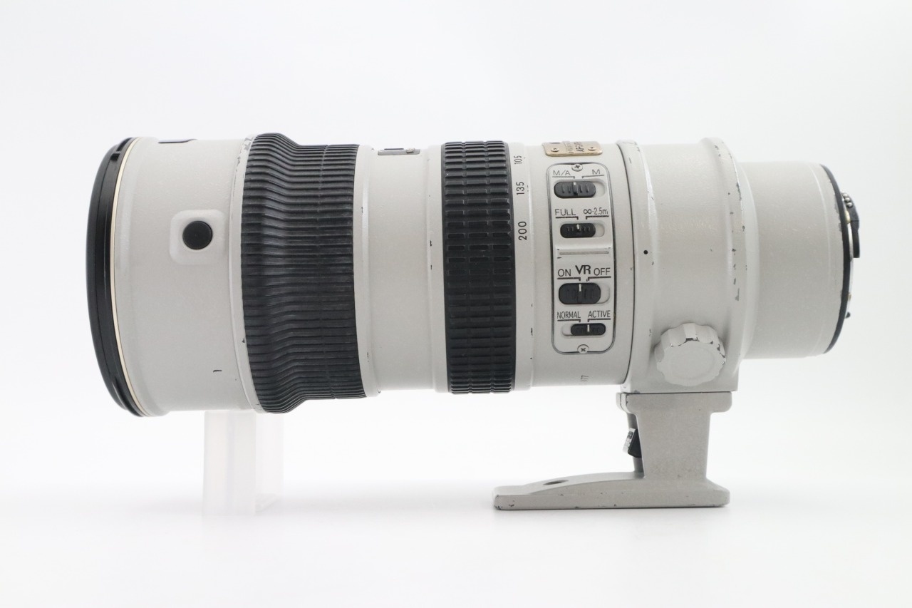 EDAF-S VR-NIKKOR 70-200mm F/2.8 G ライトグレー ホワイトAF