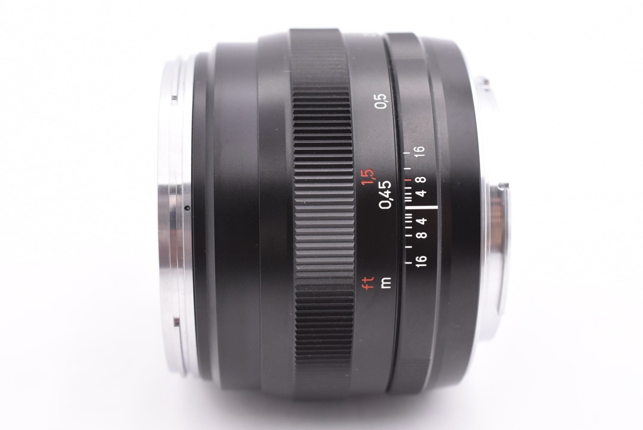 Carl Zeiss Planar T* F/1.4 50mm ZE マウント for Canon AF