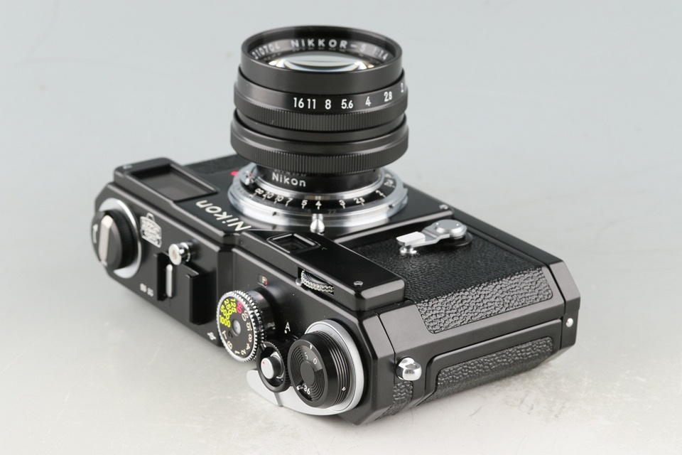 Nikon S3 Year 2000 Limited Edition Black + Nikkor-S 50mm F/1.4 Lens With Box #58552L4