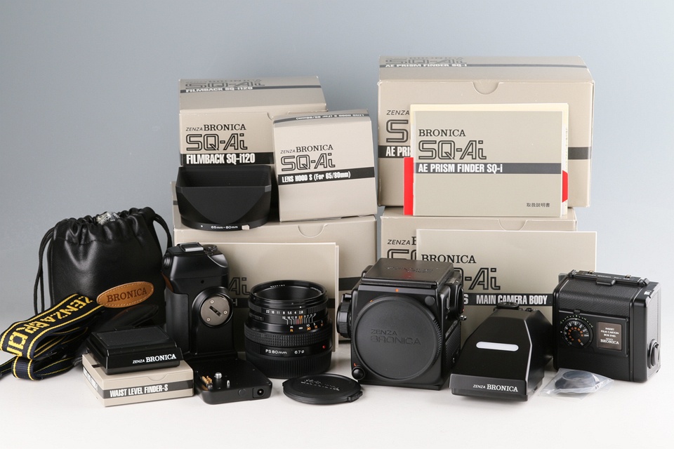 Zenza Bronica SQ-Ai + Zenzanon-PS 80mm F/2.8 + AE Prism Finder + Waist Level Finder + Motor Drive #5